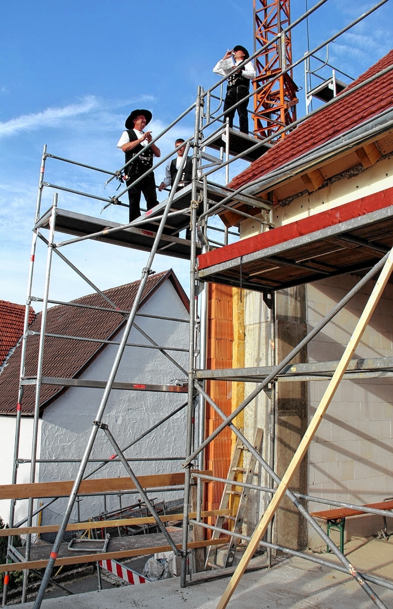 Richtfest am Irma-Volkert- Haus Heckfeld - Lauda-Königshofen - Main
