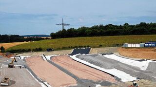 <p>Für die Deponierung des KWO-Bauschutts ist ein eigener Bereich (Bild) auf dem Gelände der Deponie Sansenhecken in Buchen vorgesehen.</p>