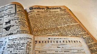 <p>Historische Ausgaben: Das komplette Archiv der Tauber-Zeitung hat die Stadt übernommen.</p>