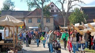 <p>Das "Wikingerfest" in "Adventon" lockte am Wochenende viele Mittelalterfreunde an.</p>