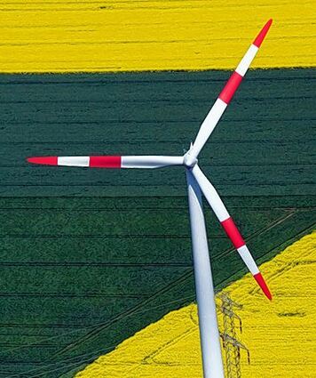 <p>Ein Windpark - hier ein Symbolbild -beschäftigt Mainzer Richter.</p>