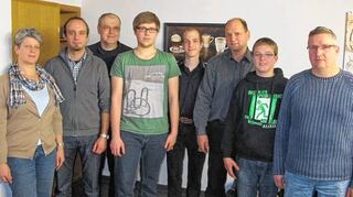 <p>Der neue Vorstand des Kirchengemeindevereins.</p>