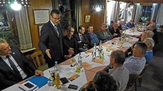 <p>Den Fragen der Wähler stellten sich am Dienstagabend im "Badischen Hof" in Hardheim MdL Peter Hauk und MdB Alois Gerig.</p>