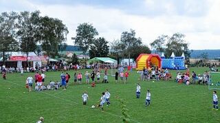<p>Mit einem sportlichen Programm, bei dem der Fußball im Mittelpunkt stand, wurde das 70-jährige Bestehen des TSV Gerchsheim gefeiert. Die Ortsmeisterschaft holten sich die Gastgeber im Endspiel gegen Großrinderfeld.</p>