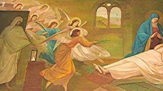<p>Josefs Tod von Tobias Weiss in der Michaelskapelle Bad Mergentheim.</p>