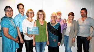 <p>Die neugewählte Vorstandsmannschaft des Fördervereins.</p>