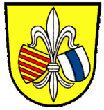 Das Wappen der Gemeinde Grünsfeld