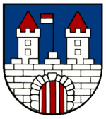 Das Wappen der Gemeinde Niederstetten