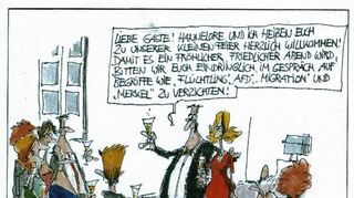 <p>Karikaturen von Thomas Plaßmann sind in einer Sonderausstellung im Erfatal-Museum in Hardheim vom 16. März bis 2. April zu sehen.</p>