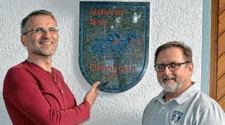 <p>Die "Macher" des Treffens in Paimar: Vorsitzender Edgar Oettig (links) und sein Stellvertreter Jürgen Braun.</p>