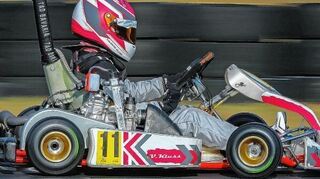 <p>Mit Platz zwei in Wackersdorf feierte der neunjährige Valentin Kluss aus Bad Mergentheim einen gelungenen Einstand in die neue Sasison.</p>