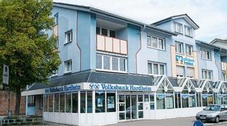 <p>Die Filiale der Volksbank Franken in Hardheim soll für 600 000 Euro umgebaut und fit für die Zukunft gemacht werden.</p>