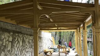 <p>Nach der längeren Instandsetzungsphase werden am Donnerstag, 4. Mai, wieder die ersten Kugeln in der historischen Kegelbahn im Wildbad-Park rollen.</p>