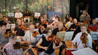 <p>Morgen steht der Auftritt des Großen Sinfonieorchesters an.</p>