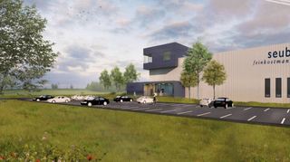 <p>So soll das neue Gebäude der Firma Seubert Feinkostmanufaktur in Gerchsheim einmal aussehen. Der Betrieb wird komplett vom jetzigen Standort in Wenkheim ins Gewerbegebiet "Hinterm Berg" verlegt.</p>