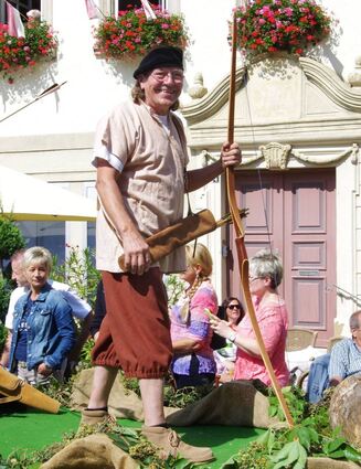 <p>Auch Weikersheim hat seinen "Tell".</p>