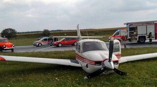 <p>Weil sich das Fahrwerk nicht ausfahren ließ, musste der Pilot eines Motorflugzeugs am Mittwochnachmittag auf dem Walldürner Flugplatz notladen.</p>