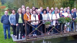 <p>Die 60-Jährigen kamen in Hardheim zu einem Klassentreffen zusammen.</p>
