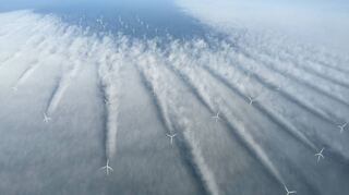 Sogenannte Nachlaufturbulenzen im Bereich von Windrädern beeinträchtigen nicht nur den Flugverkehr, sondern auch nachgelagerte Anlagen.