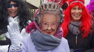 Auch die Queen war dabei.