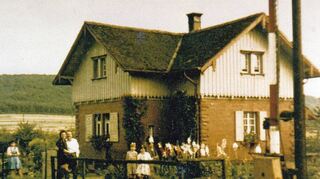 Der Posten A Königshofen mit der Eisenbahnerfamilie Helmut Köhler.