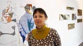 <p>Christa Wirth zeigt in der Ausstellung "Hier und da und anderswo" ab Sonntag in ihren Ölmalereien Momentaufnahmen und Augenblicke.</p>
