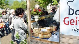 Der Süddeutsche Käsemarkt findet am Wochenende im Freilandmuseum Wackershofen statt.