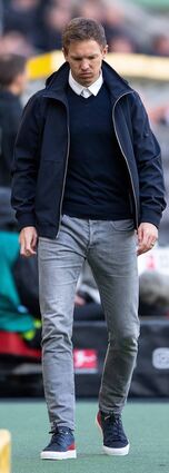 Hoffenheims Trainer Julian Nagelsmann war nach dem leichtfertig verschenkten Sieg im Borussia-Park völlig bedient.