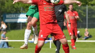 Der TSV Assamstadt (im Bild Maurice Beier) musste gestern gegen den 1. FC Umpfertal hart kämpfen, bis der 4:3-Sieg und damit der Aufstieg in die Landesliga Odenwald unter Dach und Fach war.