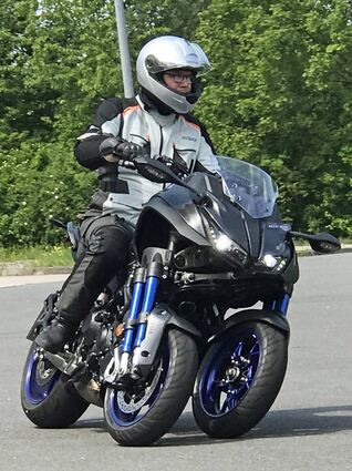 Außergewöhnliches Motorrad: Die Yamaha Niken.