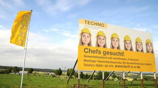 Das Schweizer Unternehmen „Interroll“ siedelt sich im Technopark in Obrigheim an. Die Fertigstellung des Werkes ist bis Januar 2021 geplant.