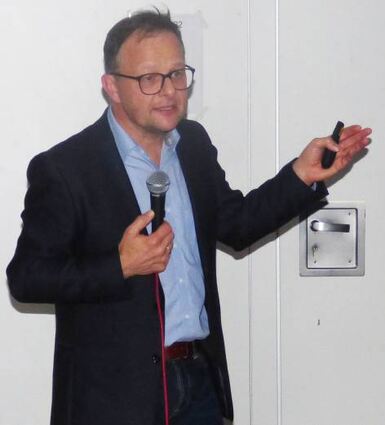 Prof. Dr. Johann Zaller hielt einen interessanten Vortrag.