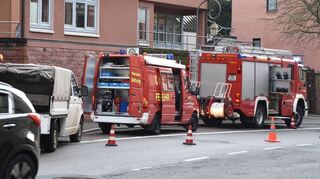 Die Feuerwehr war mit 15 Einsatzkräften und drei Fahrzeugen vor Ort.