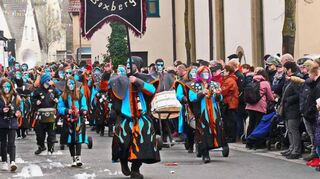 Sie sind laut und spielen ziemlich schräg. Die Boxberger Umpferpfortzer bereichern seit 25 Jahren die Region mit ihrer Guggenmusik.