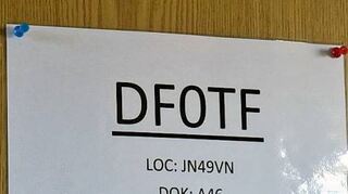 Das Rufzeichen der Clubstation des Ortsverbandes Tauber-Franken.