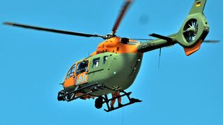 Der neue Airbus H145 LUH SAR wurde beim Waffensystemwechsel in Niederstetten offiziell vorgestellt.