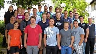 <p>Fachrichtung Technik mit Klassenlehrer Werner Benisch.</p>