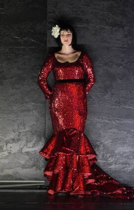 Jelena Kordic als „Carmen“ in der Inszenierung von Yona Kim.