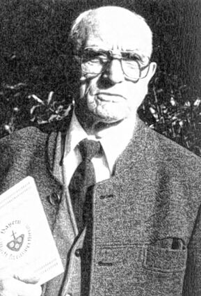 <p>Peter Hofmann, Gastwirt und Heimatforscher.</p>