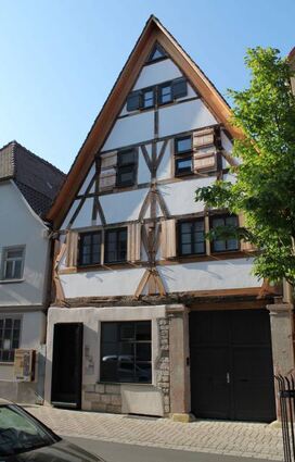 Das preisgekrönte Haus in der Bad Mergentheimer Ochsengasse.