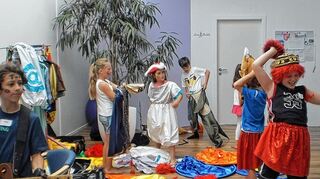 <p>33 Kinder zwischen sechs und elf Jahren interessierten sich für die möglichen Aktivitäten einer aktiven Fastnacht.</p>