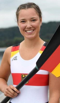 Romy Dreher wurde Deutsche Ruder-Ergometer-Meisterin.