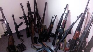 Das Beispielbild zeigt einen anderen Waffenfund.