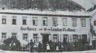 Fürst Ernst I. hatte seiner langjährigen Geliebten Caroline Henne unter andern Gütern auch das „Gasthaus zur Krone“ in Hollenbach vermacht.