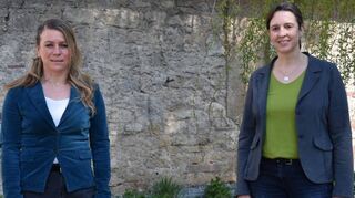 Claudia Weiland-Klug (rechts) und Silke Schmid wissen, was werdende und junge Mütter bewegt.