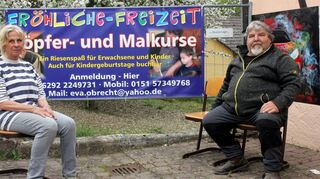 Setzen auf ein Ende des Lockdowns und neue Kurse: Eva Obrecht und Peter Prahl aus Eberstadt.