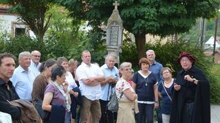 Als Sekretär berichtet Edgar Weinmann zusammen mit Hermann Freitag als Nachtwächter aus der Stadtgeschichte.