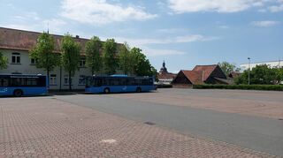 Hier steht in der Schützenmarktwoche normalerweise das große Festzelt. Das wird es 2021 nicht geben – dafür ist aber ein pandemiegerechtes Konzept geplant.