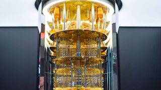 Ein Quantencomputer von IBM – auch deutsche Konzerne wollen nun einen solchen Superrechner bauen.