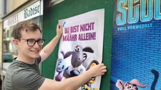 Auch der Betreiber des Kinos im „Badischen Hof“ in Tauberbischofsheim, David Derr, bereitet gerade alles für die Wiedereröffnung vor.